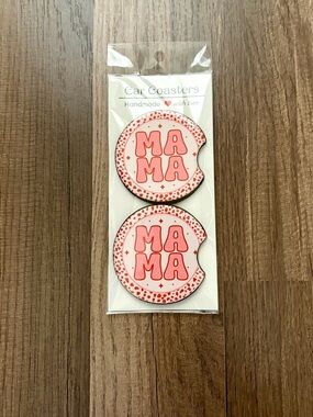 Mama Car Coaster Set